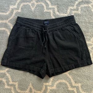 J Crew Factory Linen Blend Pull On Shorts, Size XS